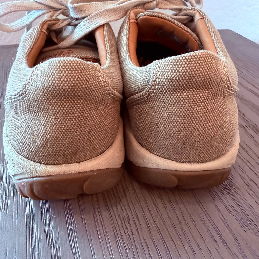 Keen Presidio Canvas Sneakers Tan Khaki Lace Up Shoes 1026098 Womens 8 - Picture 5 of 7